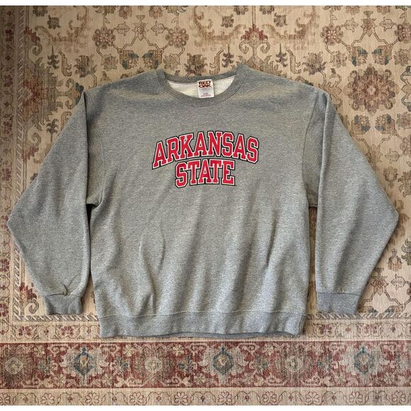 Red Oak Sportswear Other - Red Oak Arkansas State University Crewneck Sweatshirt Grey Size XL